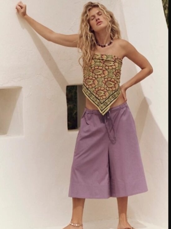 Free People Pants - Free People Menorca Slouch Capris